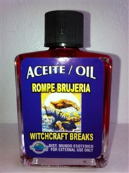MAGICAL AND DRESSING OIL (ACEITE) 1/2OZ - BREAKS WITCHCRAFT (ROMPE ...